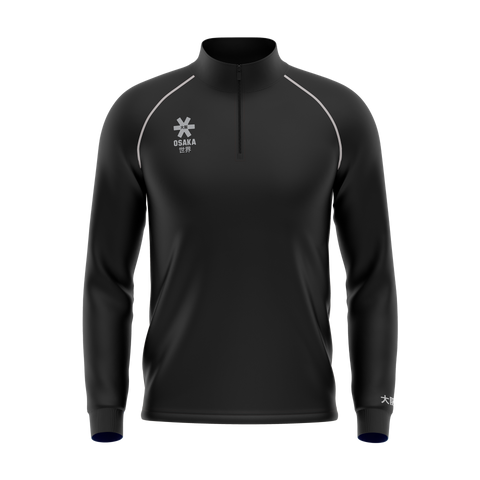 Osaka Men Long Sleeve Warm Up Tops Black