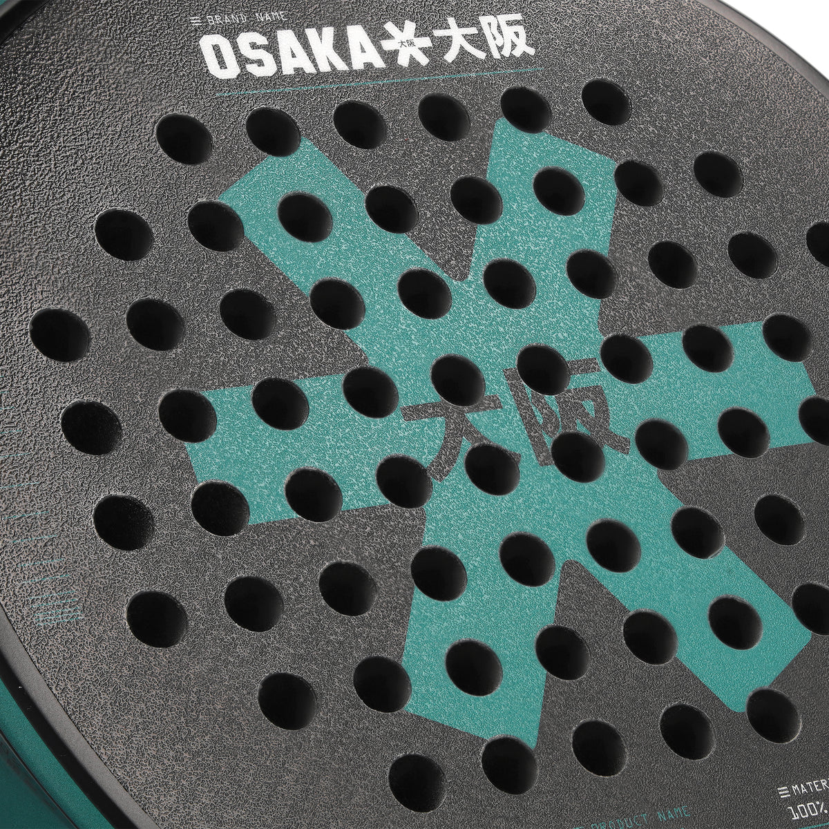 Osaka Padel Racket Vision Pro Control - Teal