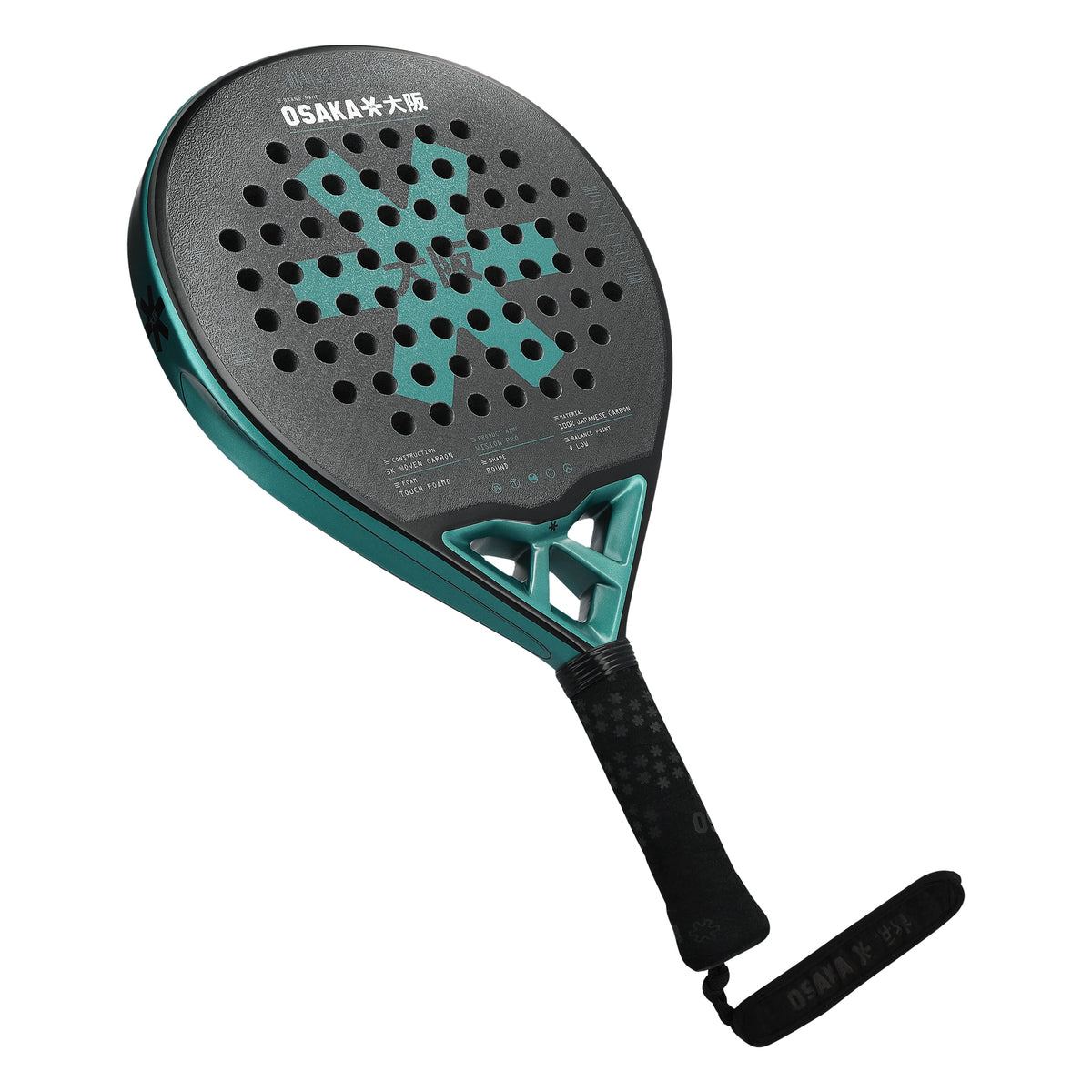 Osaka Padel Racket Vision Pro Control - Teal
