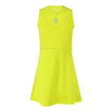 Osaka Womens Floucy Dress - Acid Lime