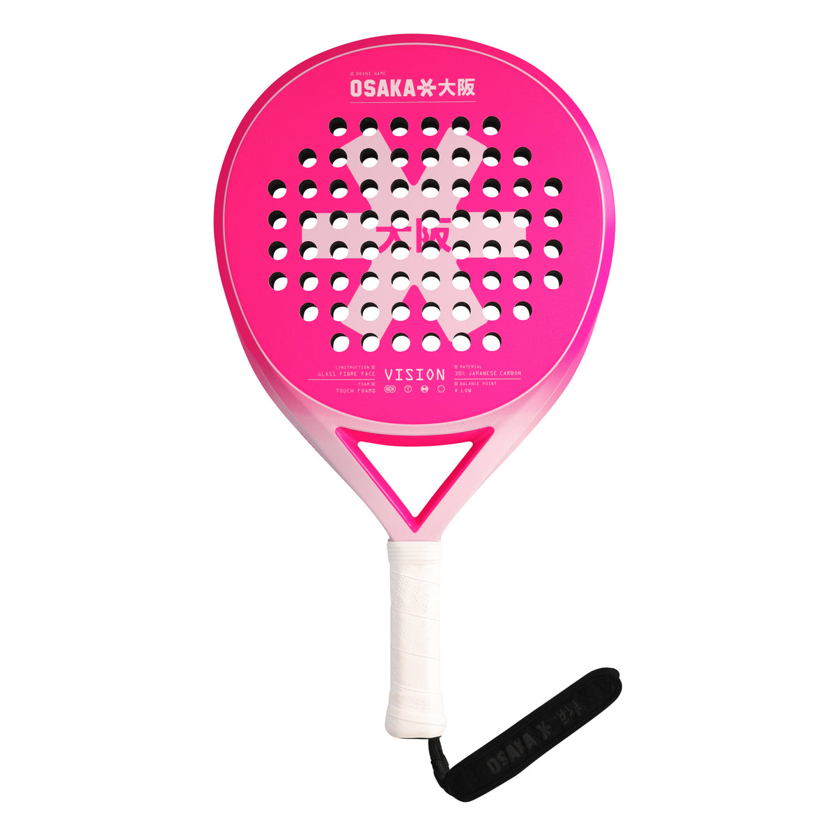 Osaka Padel Racket Vision Control - Fuchsia