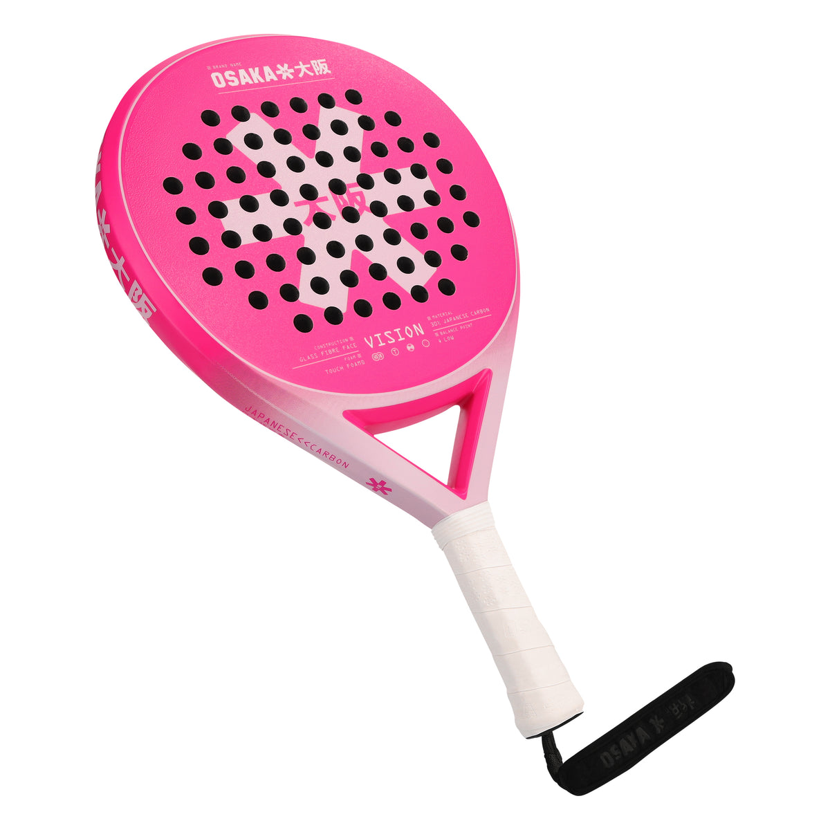 Osaka Padel Racket Vision Control - Fuchsia