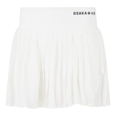 Osaka Womens Pleated Skirt - White