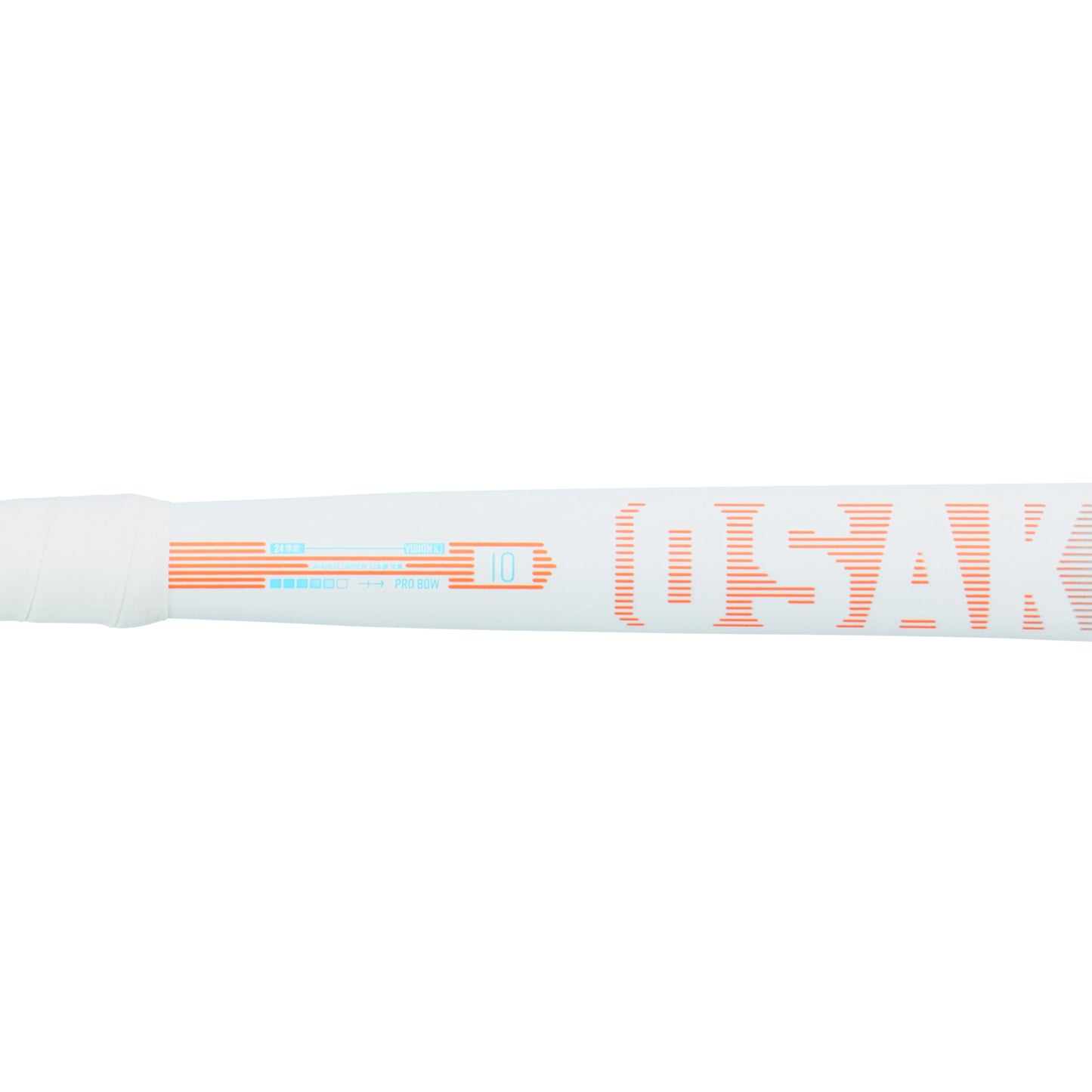 Indoor Vision 10 Pro Bow - Orange Blue Hockey Stick