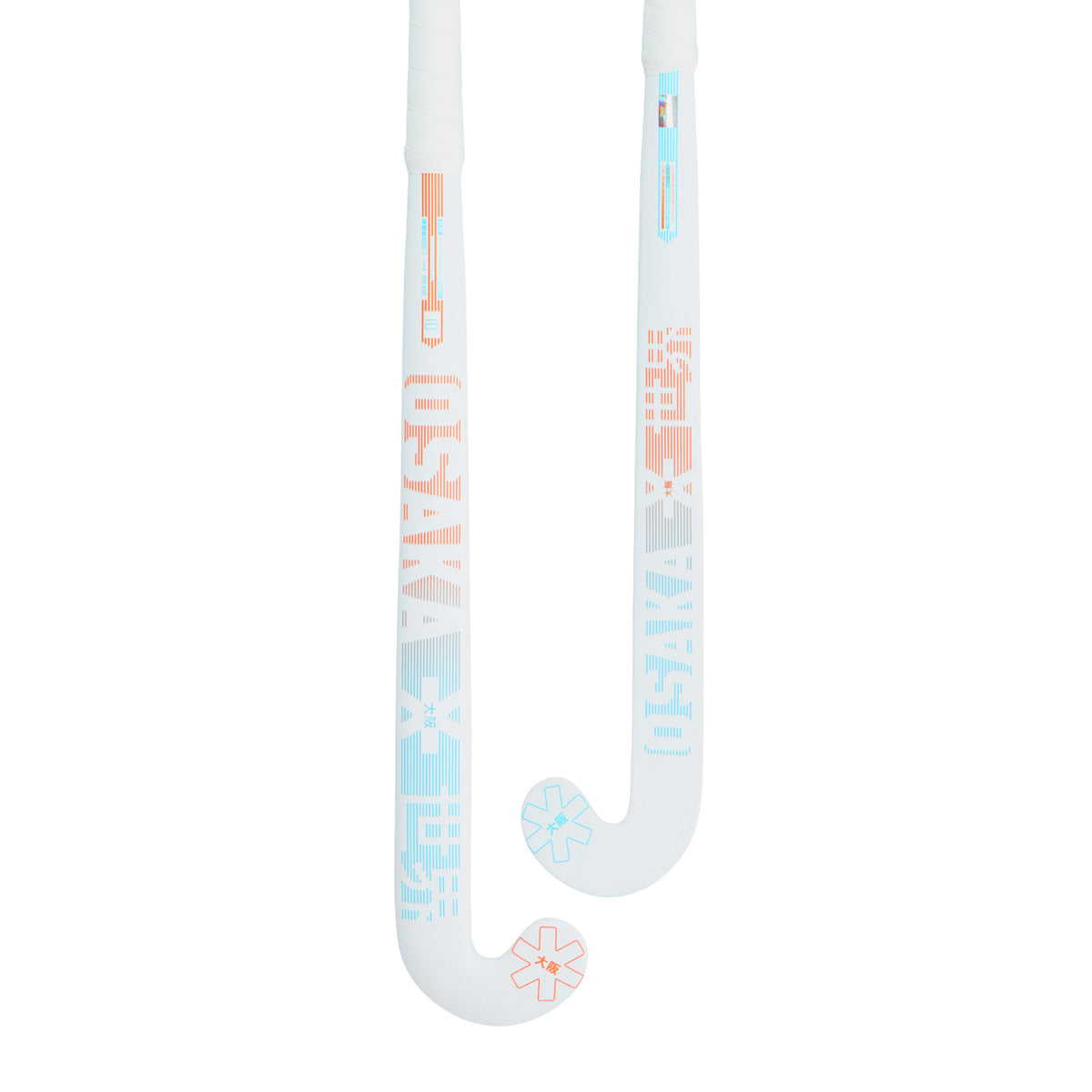 Indoor Vision 10 Pro Bow - Orange Blue Hockey Stick