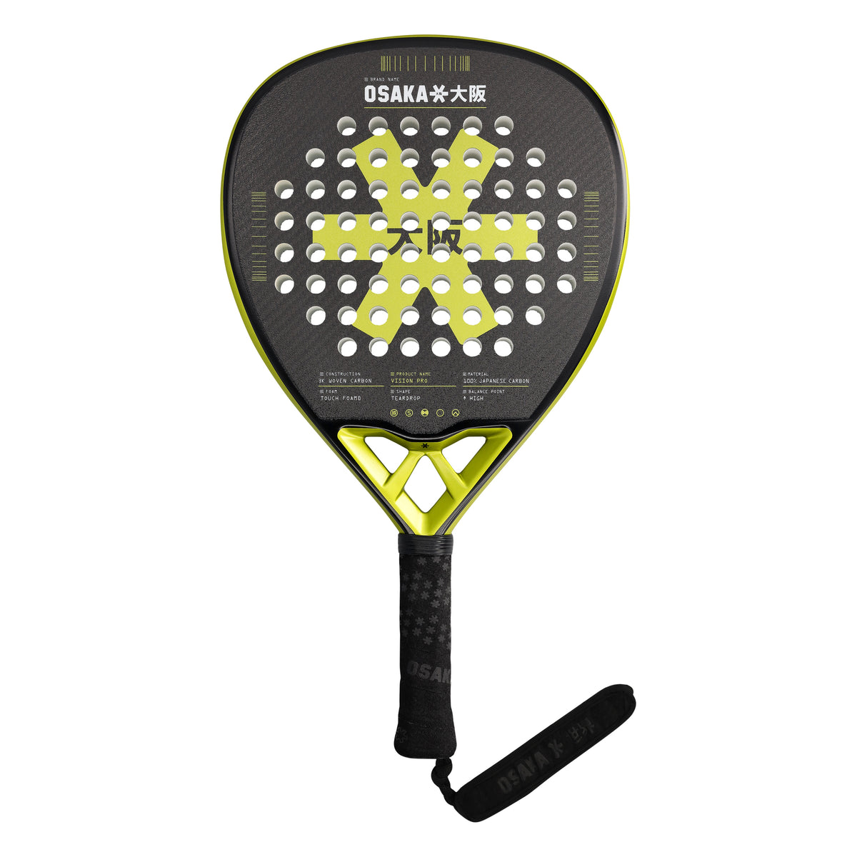 Osaka Padel Racket Vision Pro Power - Ferite