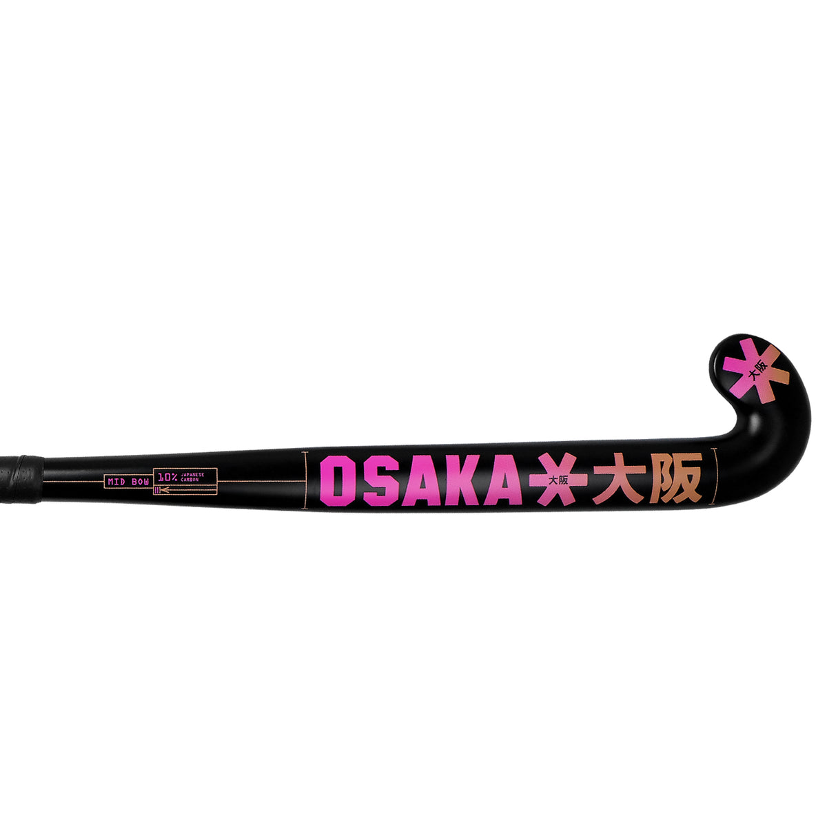 Osaka Mid Bow 10 Fantastic Pink - True Orange
