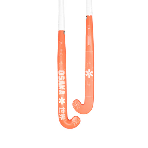 Vision 10 Grow Bow - Peach - White Hockey Stick